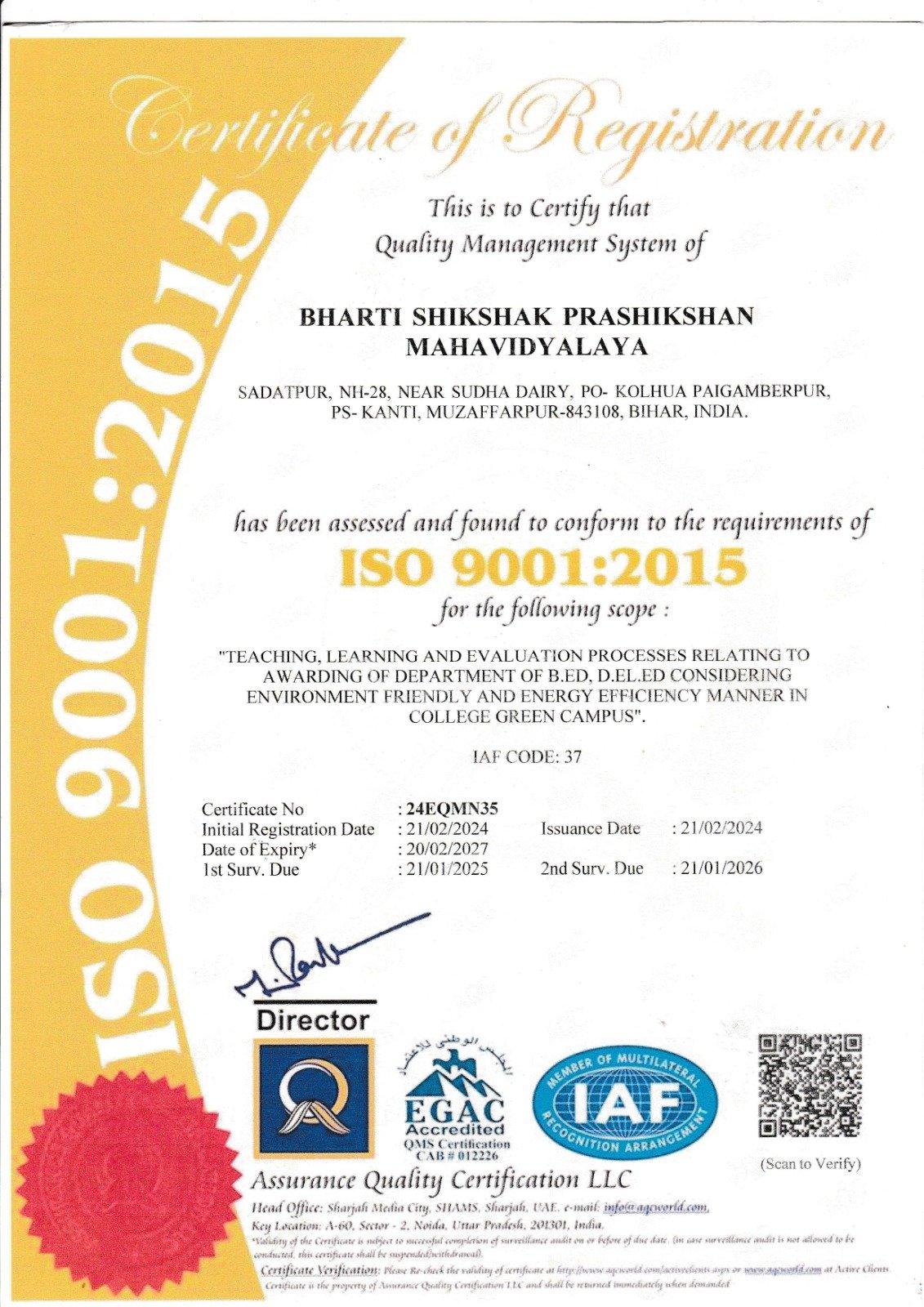 iso2 — Bharti Shikshak Prashikshan Mahavidyalaya gallery